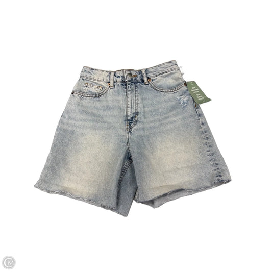 Shorts By H&m In Blue Denim, Size: 2