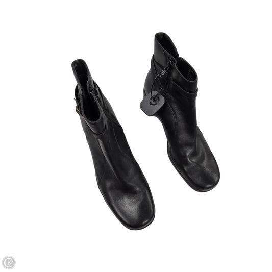 Boots Ankle Heels By Croft And Barrow In Black, Size: 8.5