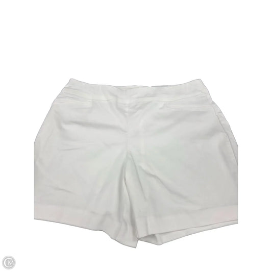 Shorts By Croft And Barrow In White, Size: 18w