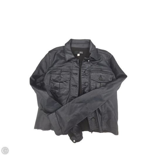 Jacket Denim By Kut In Navy, Size: S