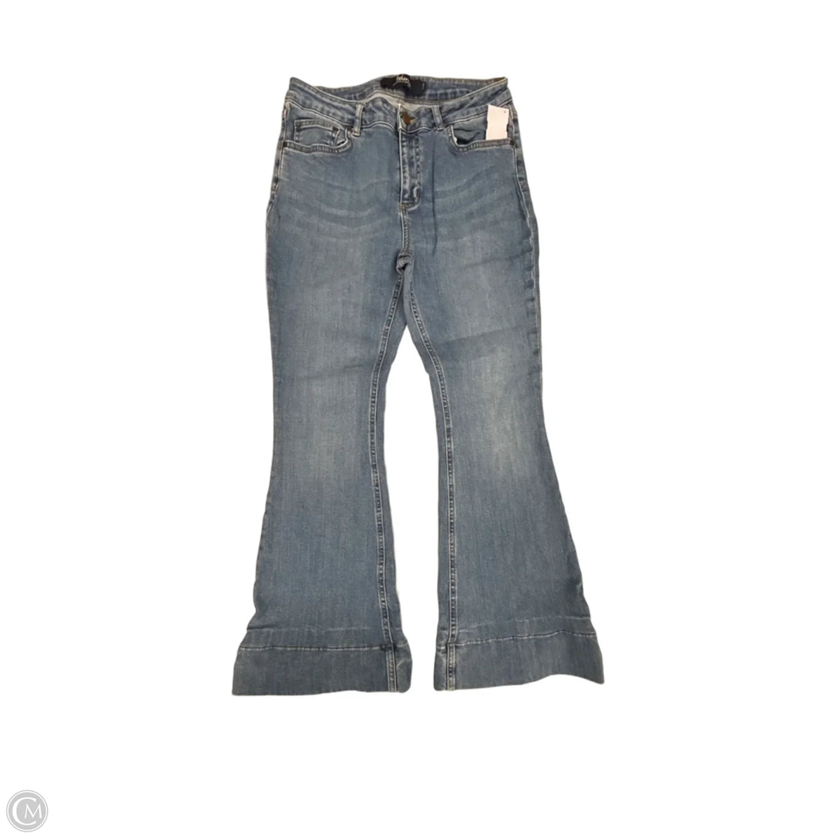 Jeans Flared By Boden In Blue Denim, Size: 8p