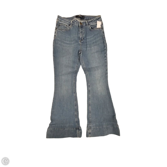 Jeans Flared By Boden In Blue Denim, Size: 8p