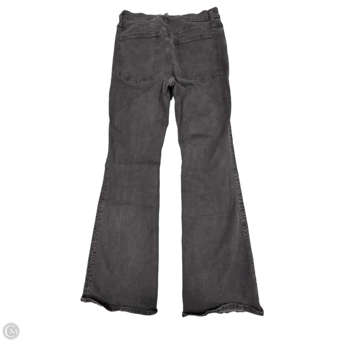 Jeans Flared By Madewell In Black Denim, Size: 10