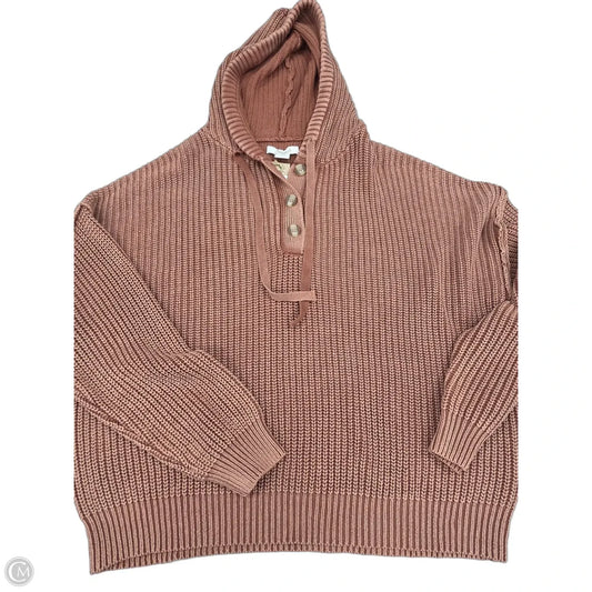 Sweater By Natural Reflections In Brown, Size: Xl