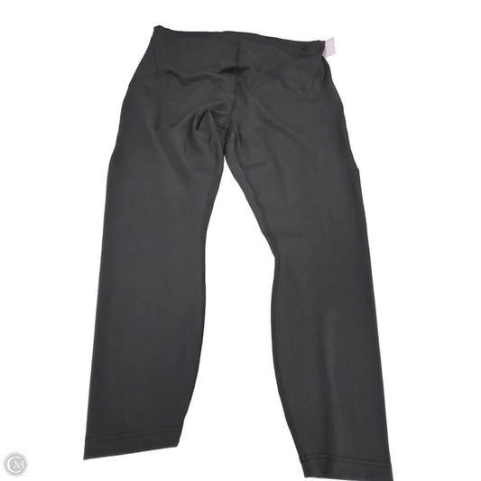 Athletic Pants By Lululemon In Black, Size: 16