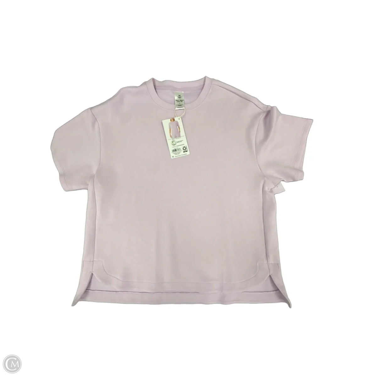 Top Short Sleeve Basic By Members Mark In Purple, Size: L