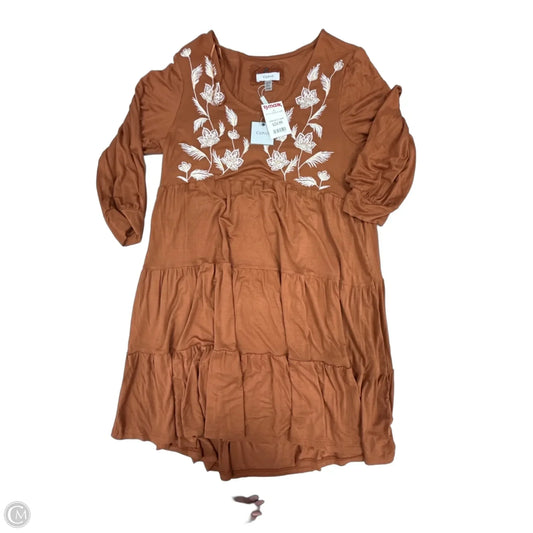 Dress Casual Short By Cupio In Brown, Size: M