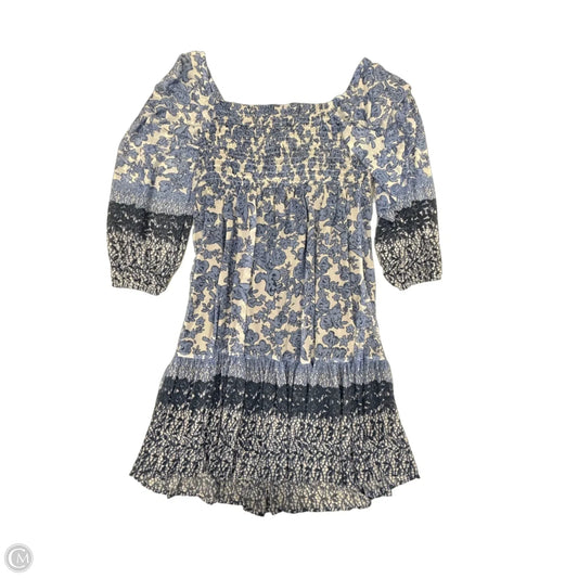 Dress Casual Short By Just Taylor In Blue, Size: M