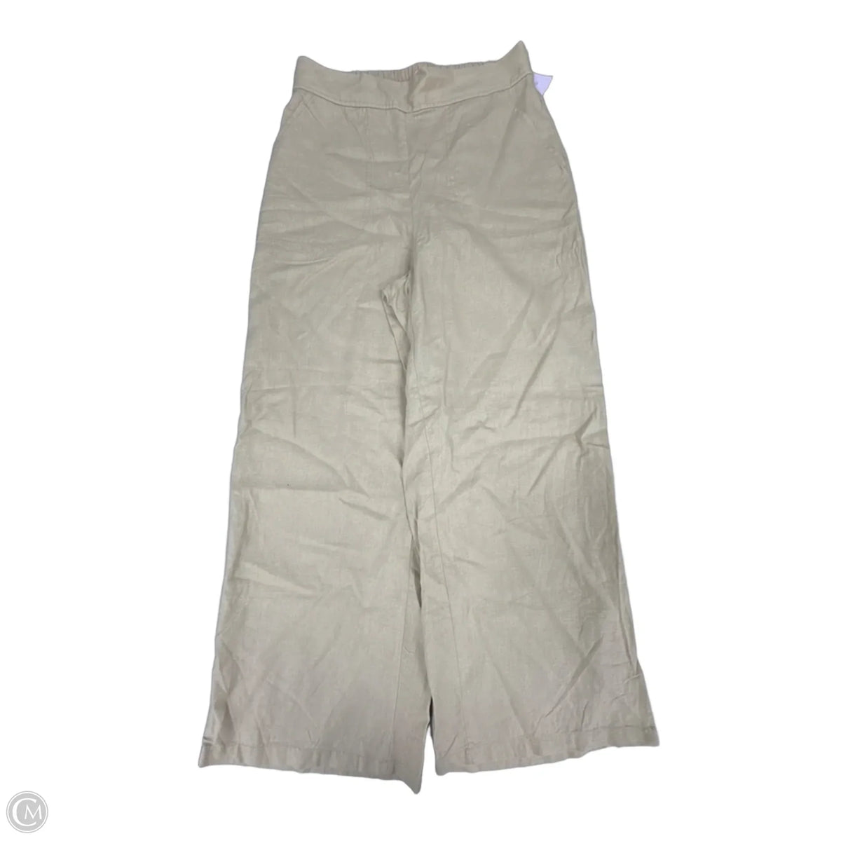 Pants Linen By Max Studio In Tan, Size: 12