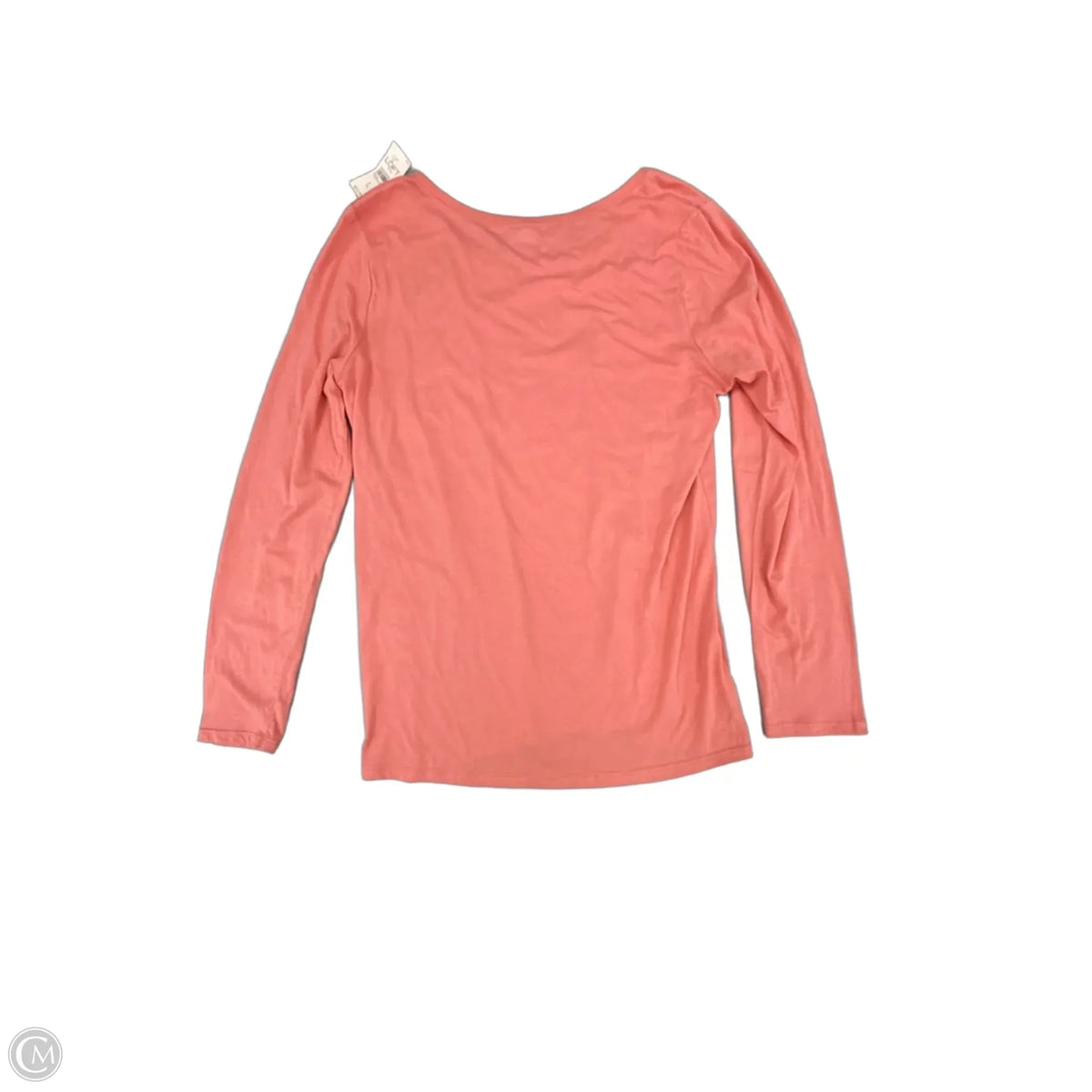 Top Long Sleeve By Loft In Peach, Size: L