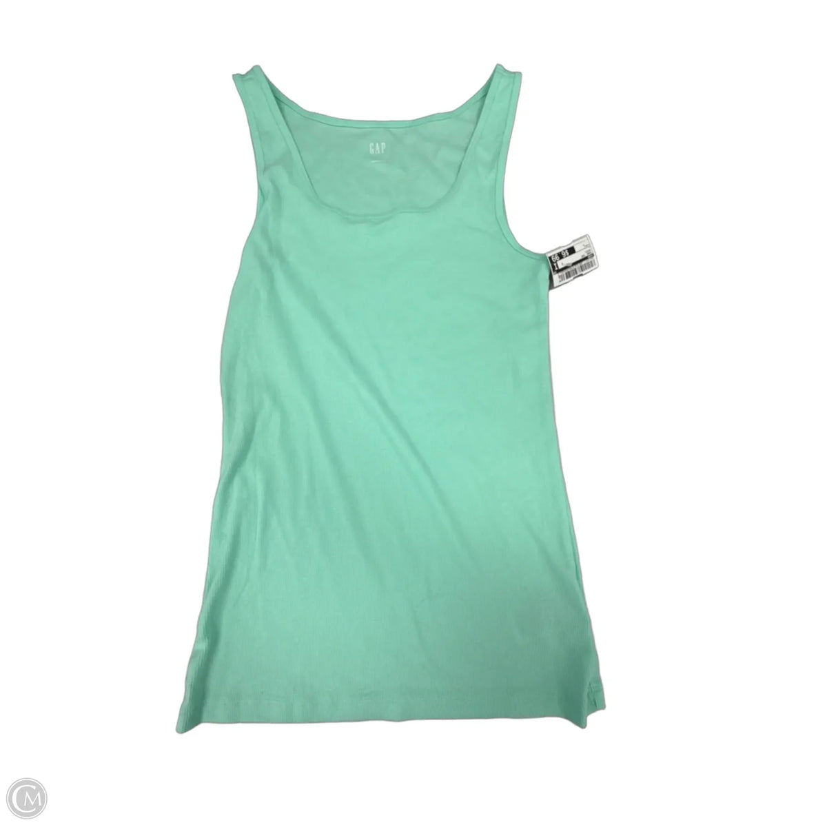 Tank Top By Gap In Green, Size: L