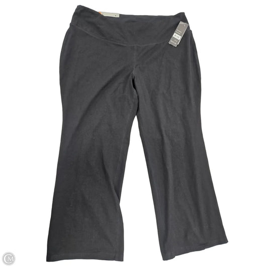 Athletic Pants By Exertek In Black, Size: 3x