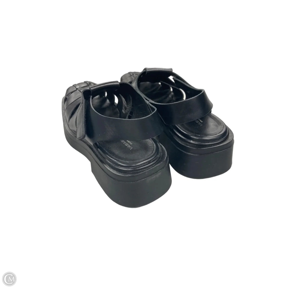 Sandals Flats By Cmc In Black, Size: 9