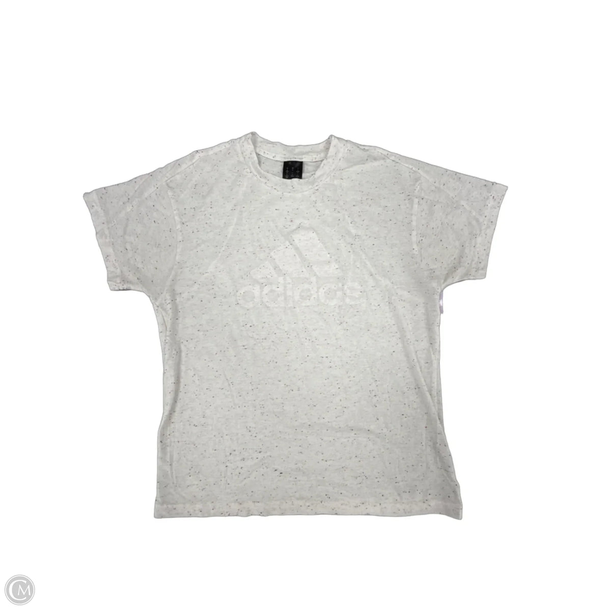Top Short Sleeve By Adidas In White, Size: S