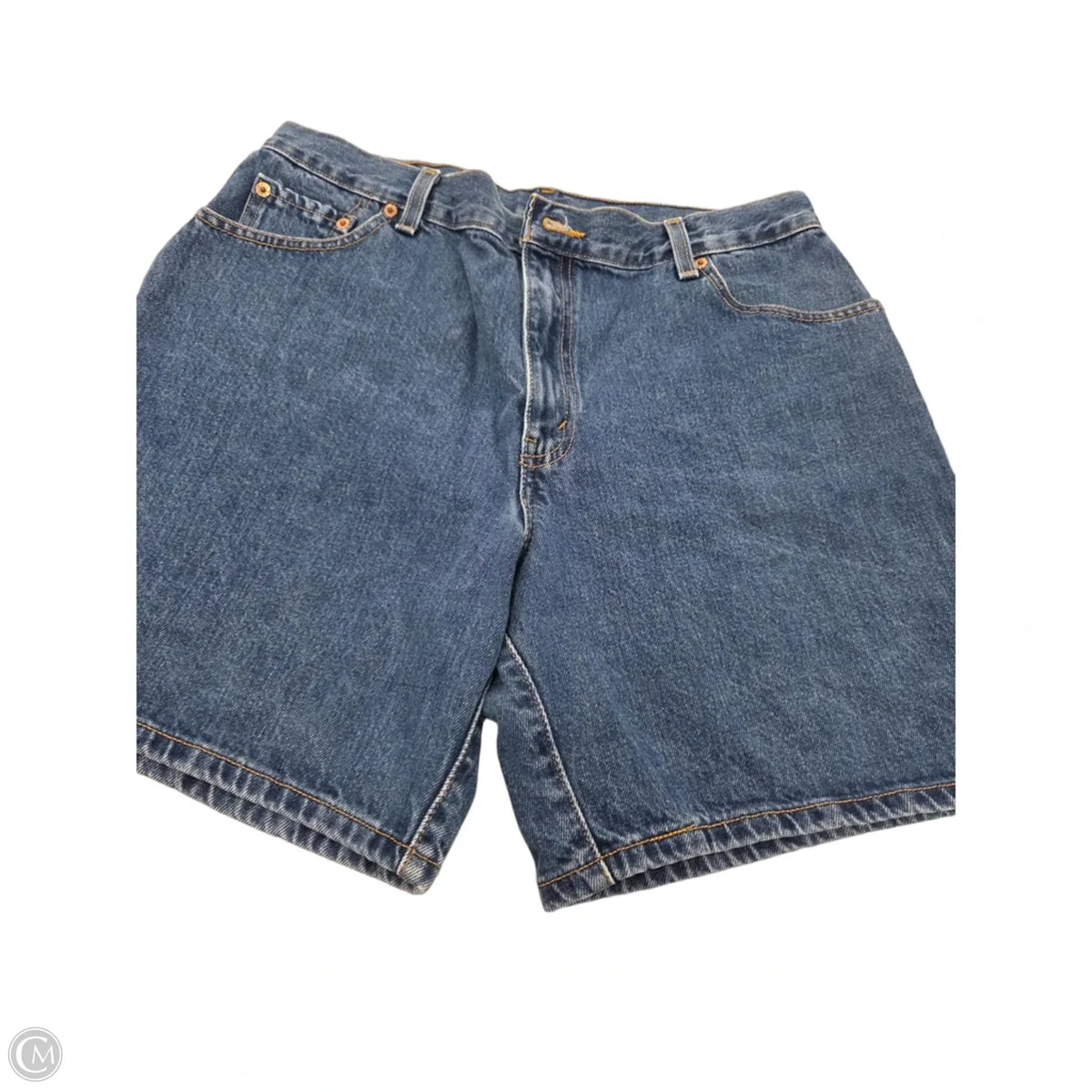 Shorts By Levis In Blue Denim, Size: 14