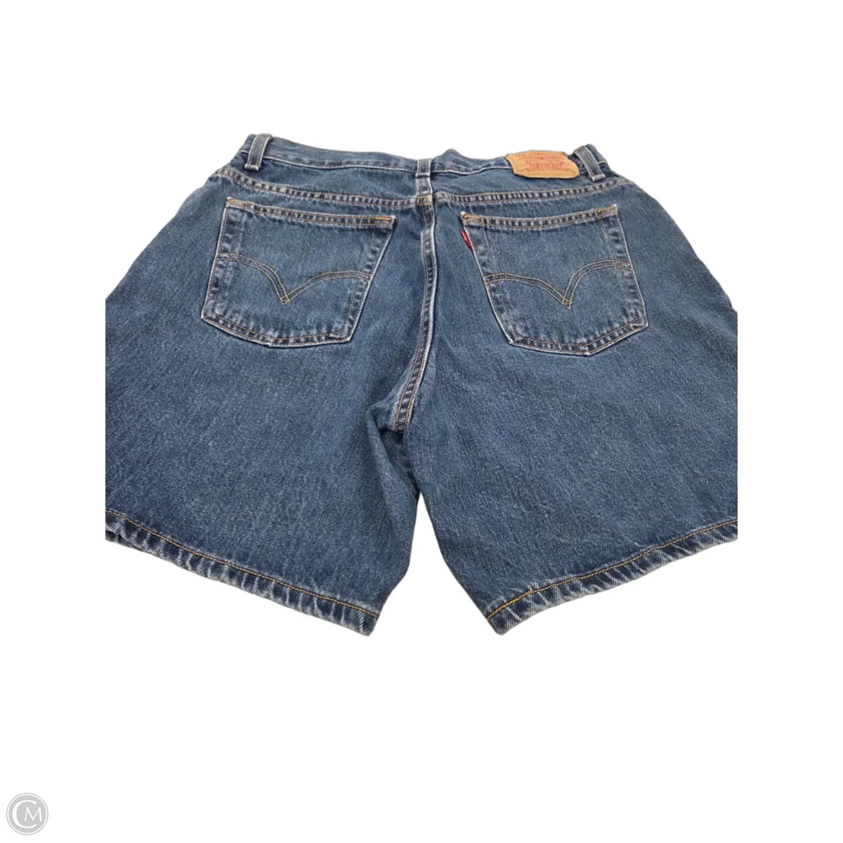Shorts By Levis In Blue Denim, Size: 14