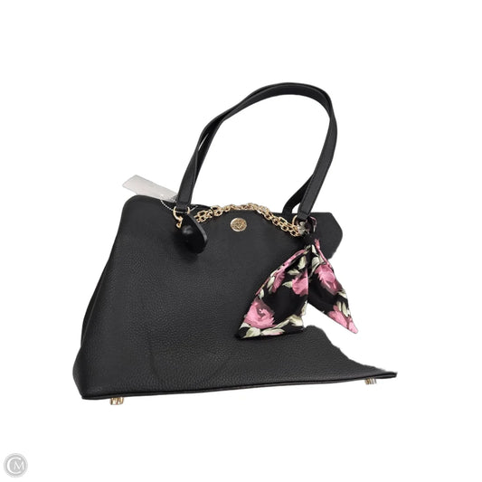 Handbag Leather By Anne Klein, Size: Medium