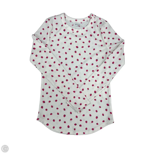 Top Long Sleeve By No Boundaries In White, Size: S