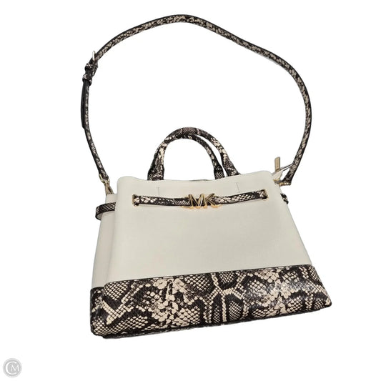 Handbag Leather By Michael By Michael Kors, Size: Medium