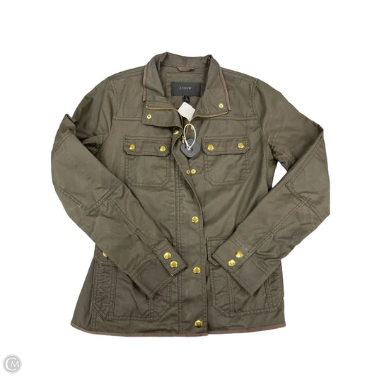 Jacket Moto By J. Crew In Brown, Size: Xs