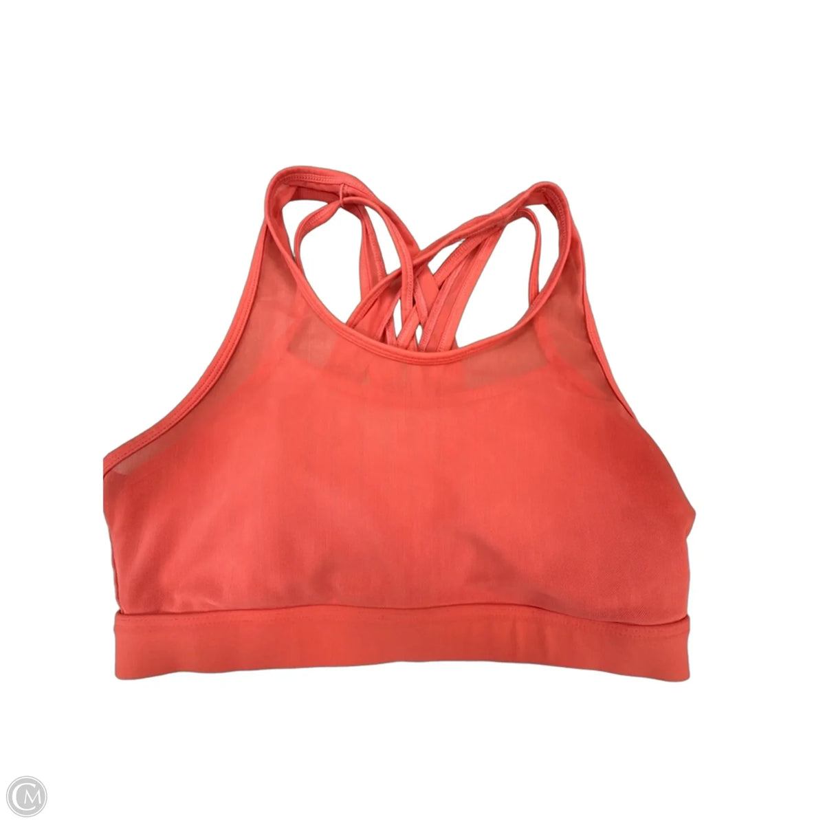 Athletic Bra By Fabletics In Coral, Size: M