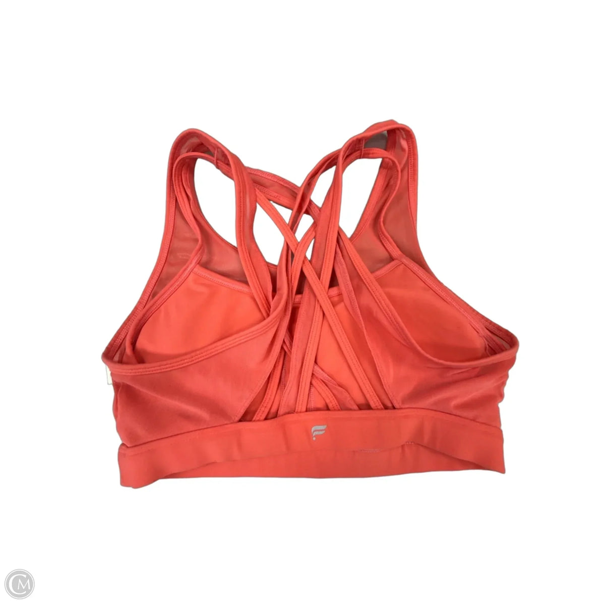 Athletic Bra By Fabletics In Coral, Size: M