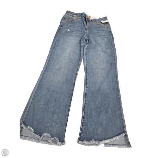 Jeans Cropped By Democracy In Blue Denim, Size: 6