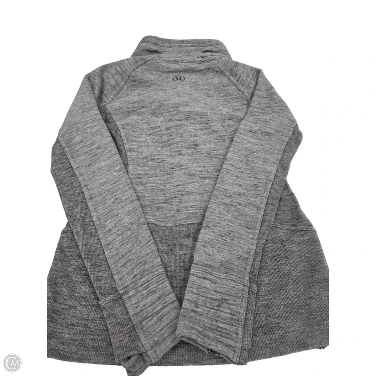 Sweatshirt Collar By Lululemon In Grey, Size: 6