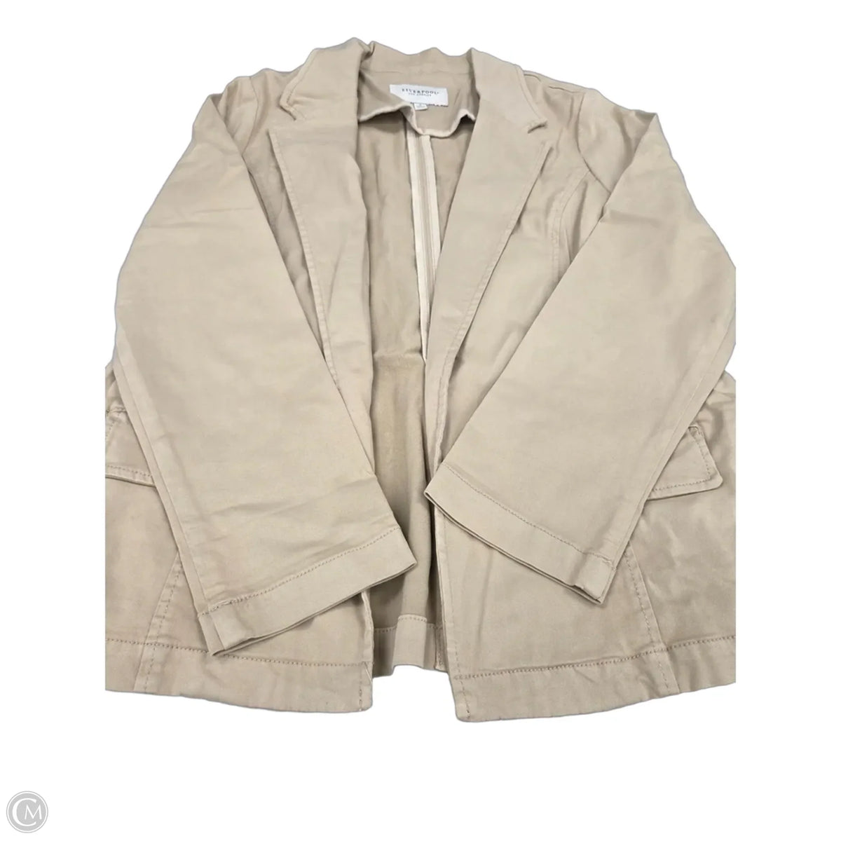 Blazer By Liverpool In Tan, Size: M