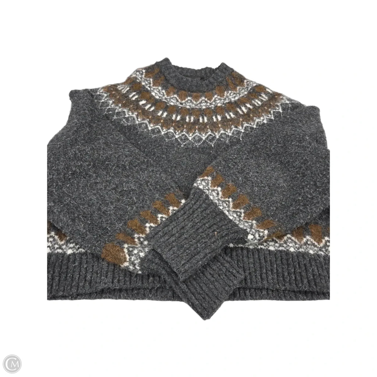 Sweater By Zara In Grey, Size: M