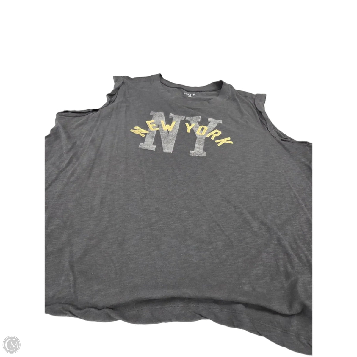 Tank Top By Torrid In Grey, Size: 3x