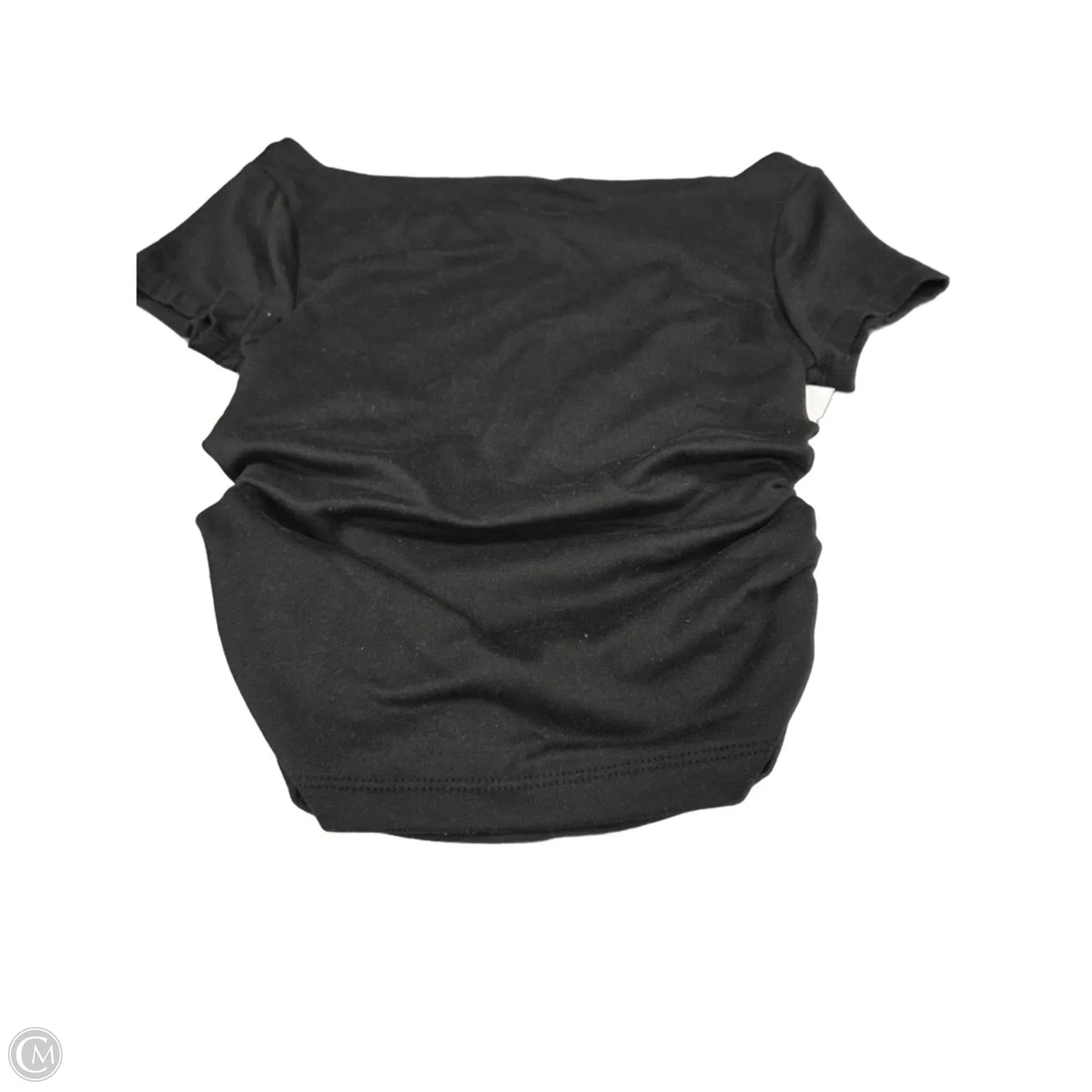 Top Short Sleeve By Cmf In Black, Size: S
