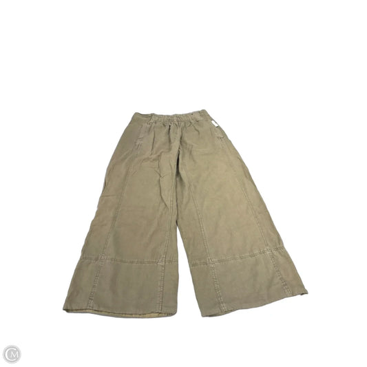 Pants Linen By Free People In Tan, Size: 12