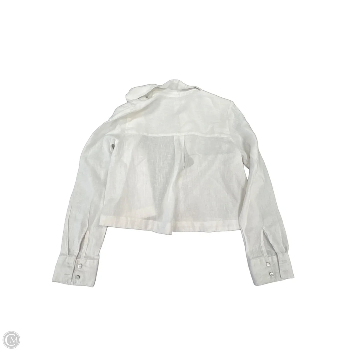 Top Long Sleeve By Joie In White, Size: Sp