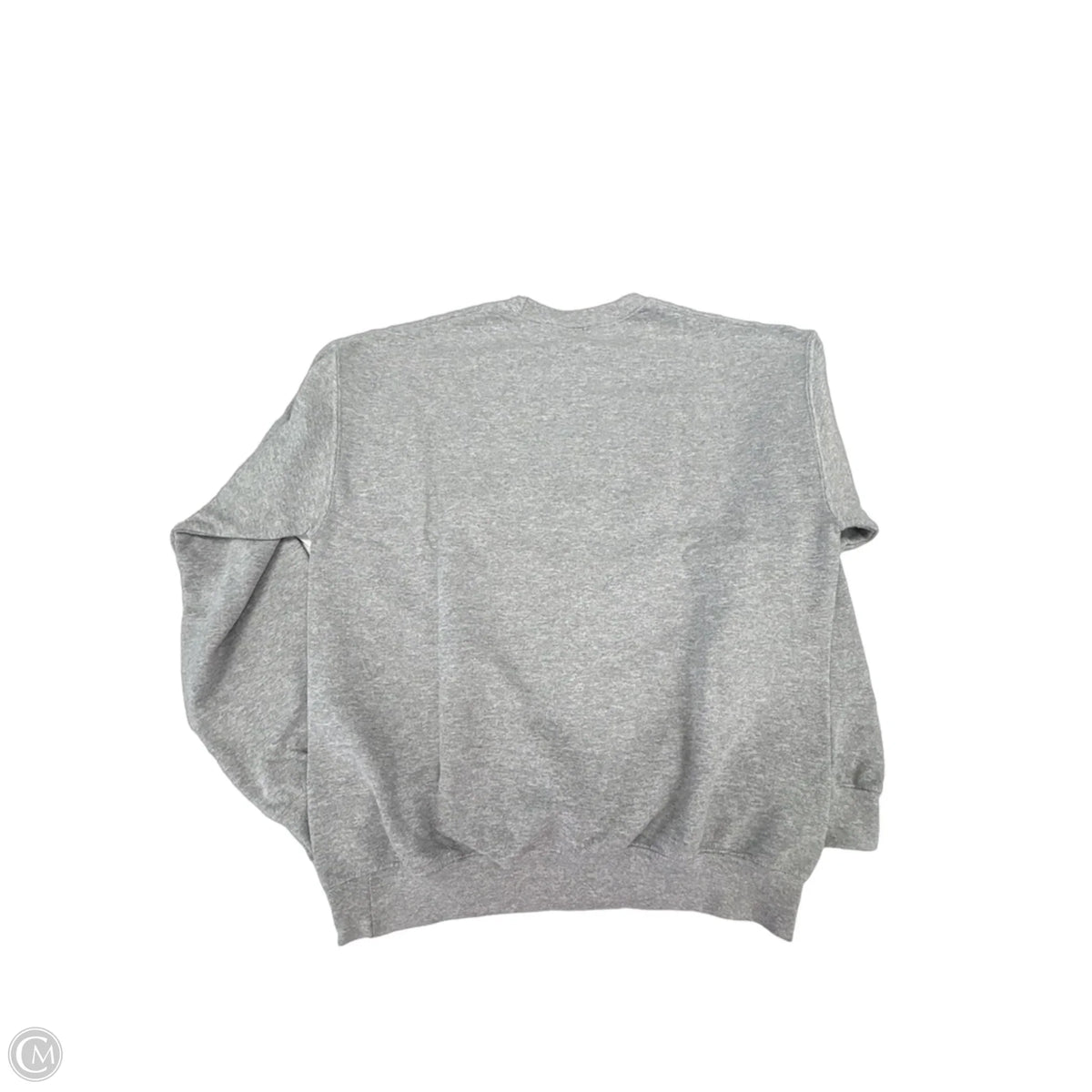 Sweatshirt Crewneck By Gildan In Grey, Size: M