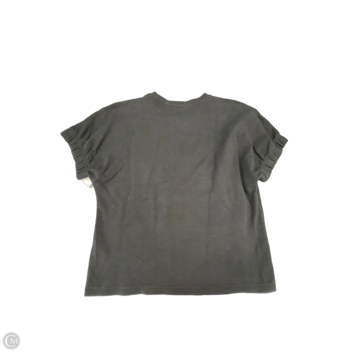 Top Short Sleeve By Cmc In Black, Size: S