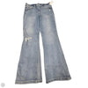 Jeans Flared By Gap In Blue Denim, Size: 12
