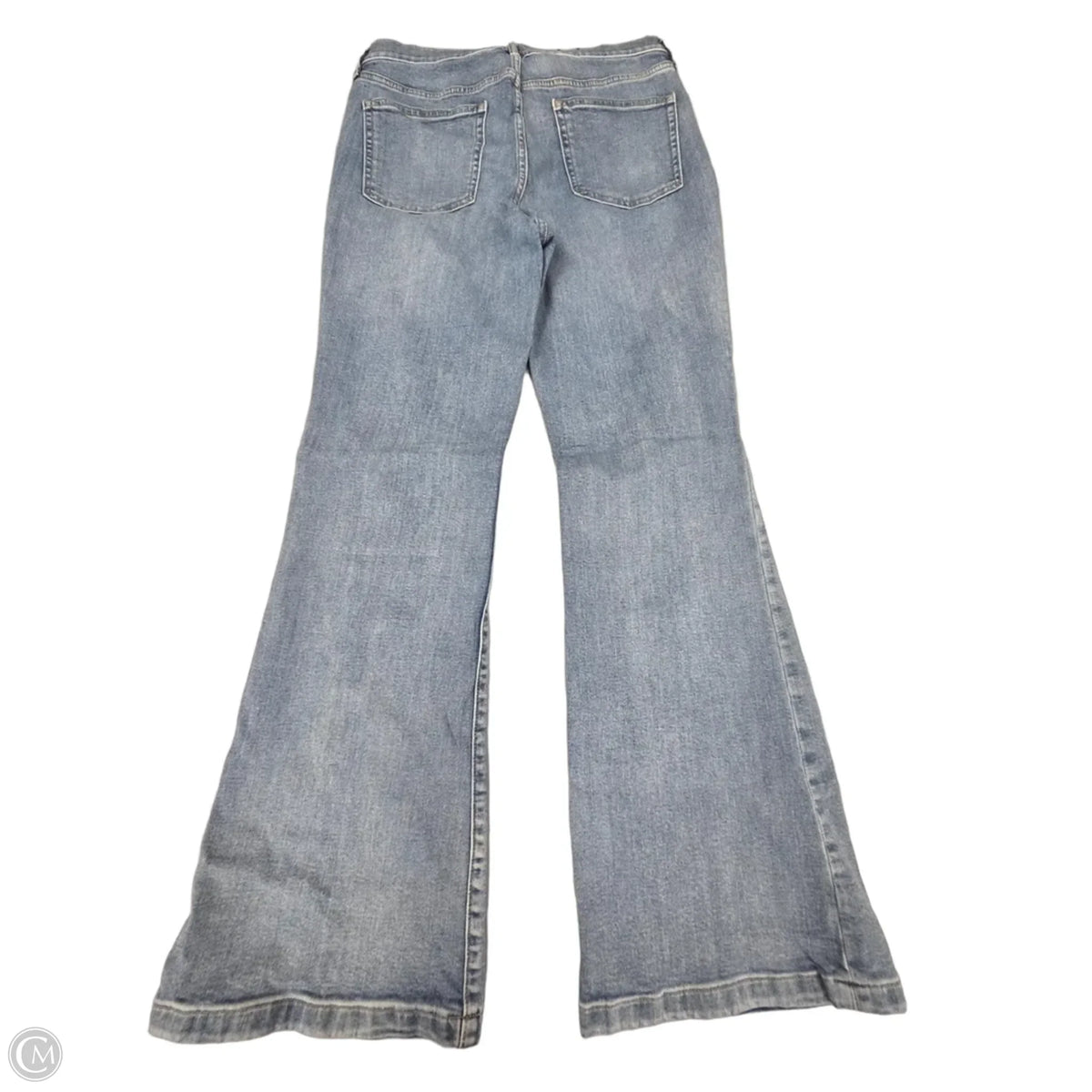 Jeans Flared By Gap In Blue Denim, Size: 12