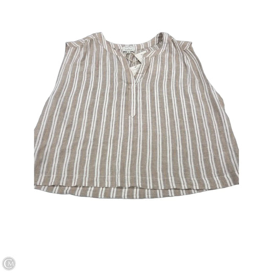 Top Sleeveless By Z Supply In Tan, Size: Xs