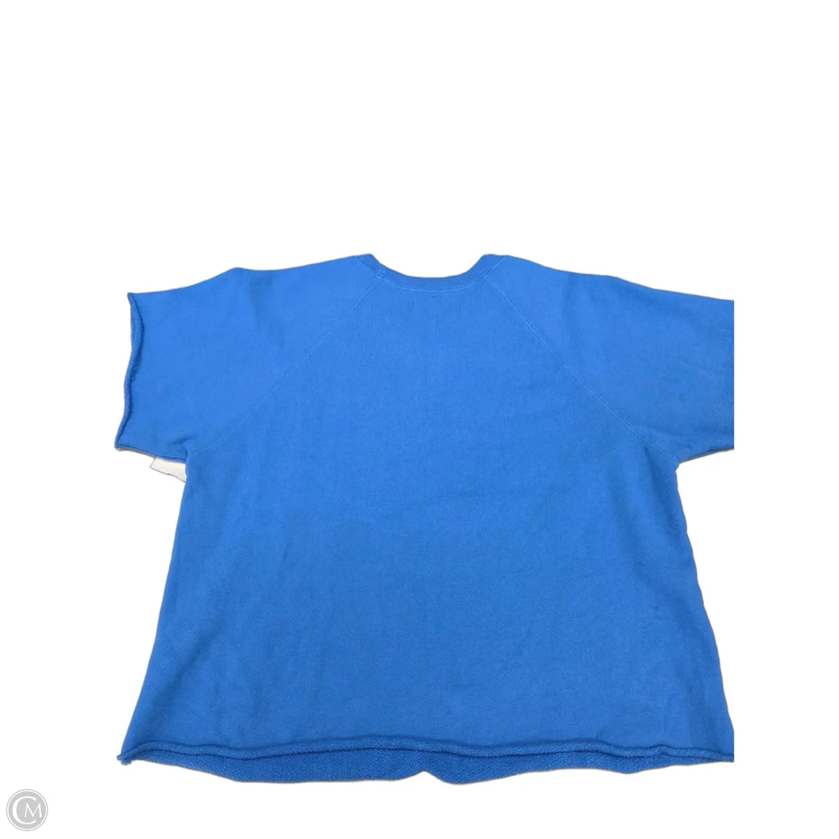 Top Short Sleeve By Cmc In Blue, Size: S