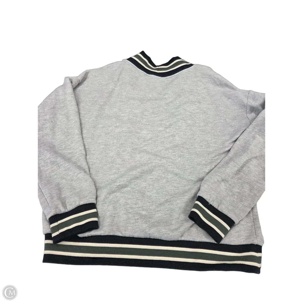 Sweatshirt Crewneck By Evereve In Grey, Size: M
