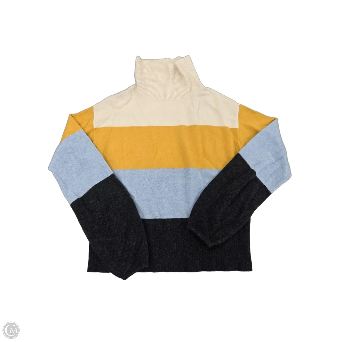 Sweater By Veronica Beard In Blue & Gold, Size: Xs