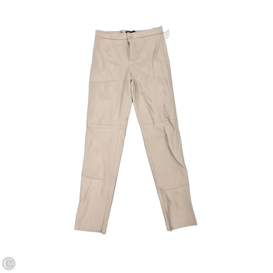Pants Leggings By Zara In Tan, Size: 6