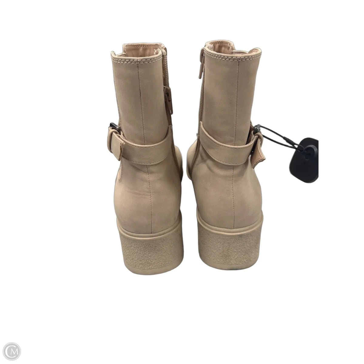 Boots Ankle Flats By Naturalizer In Tan, Size: 11
