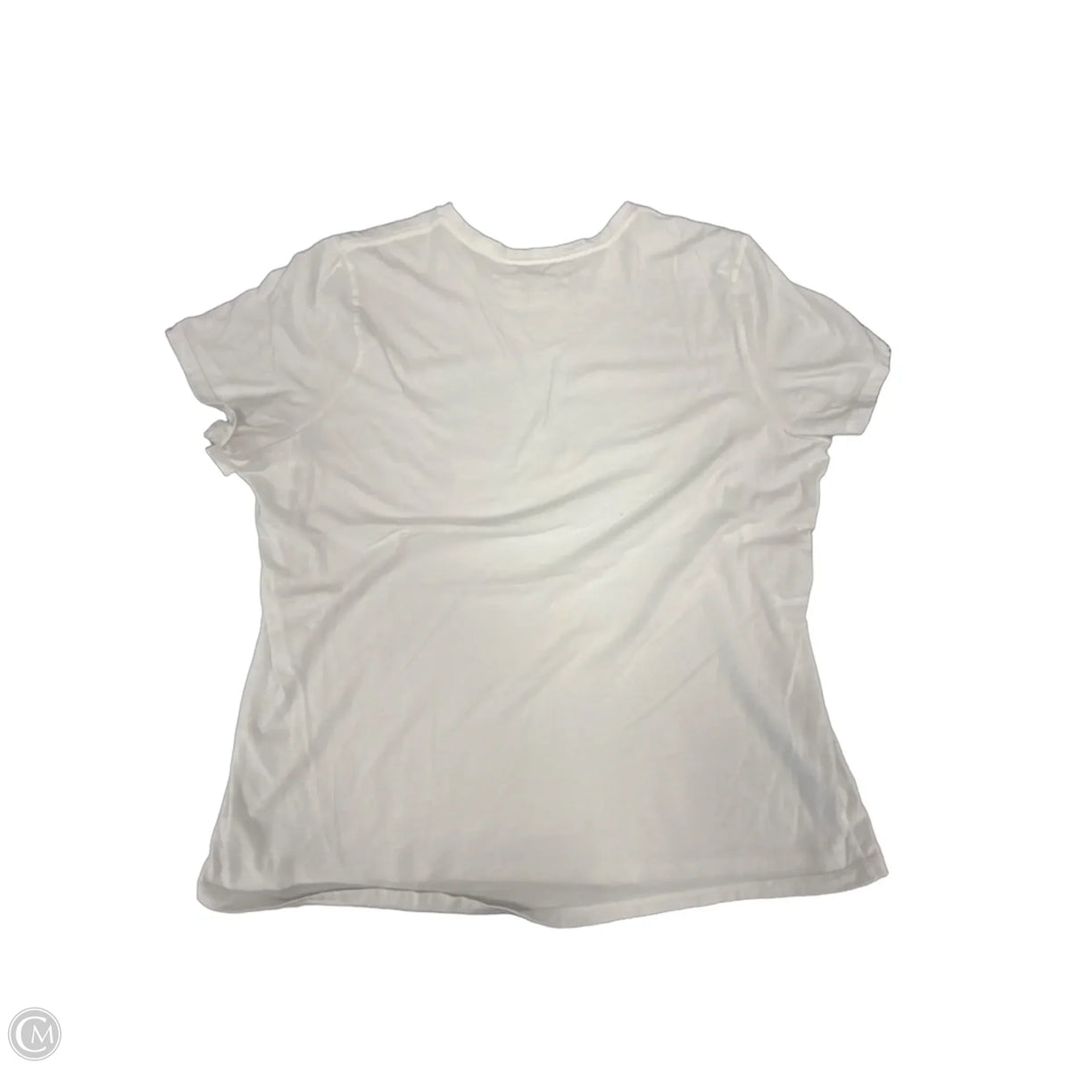 Top Short Sleeve Basic By Life Is Good In White, Size: Xxl