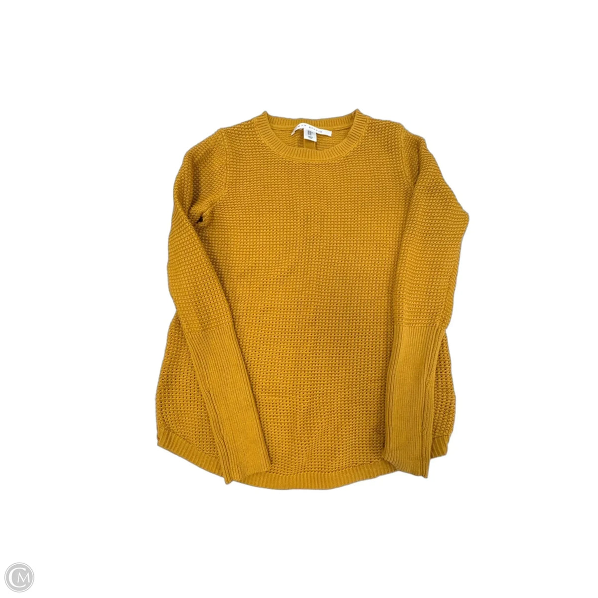 Top Long Sleeve By Max Studio In Gold, Size: M