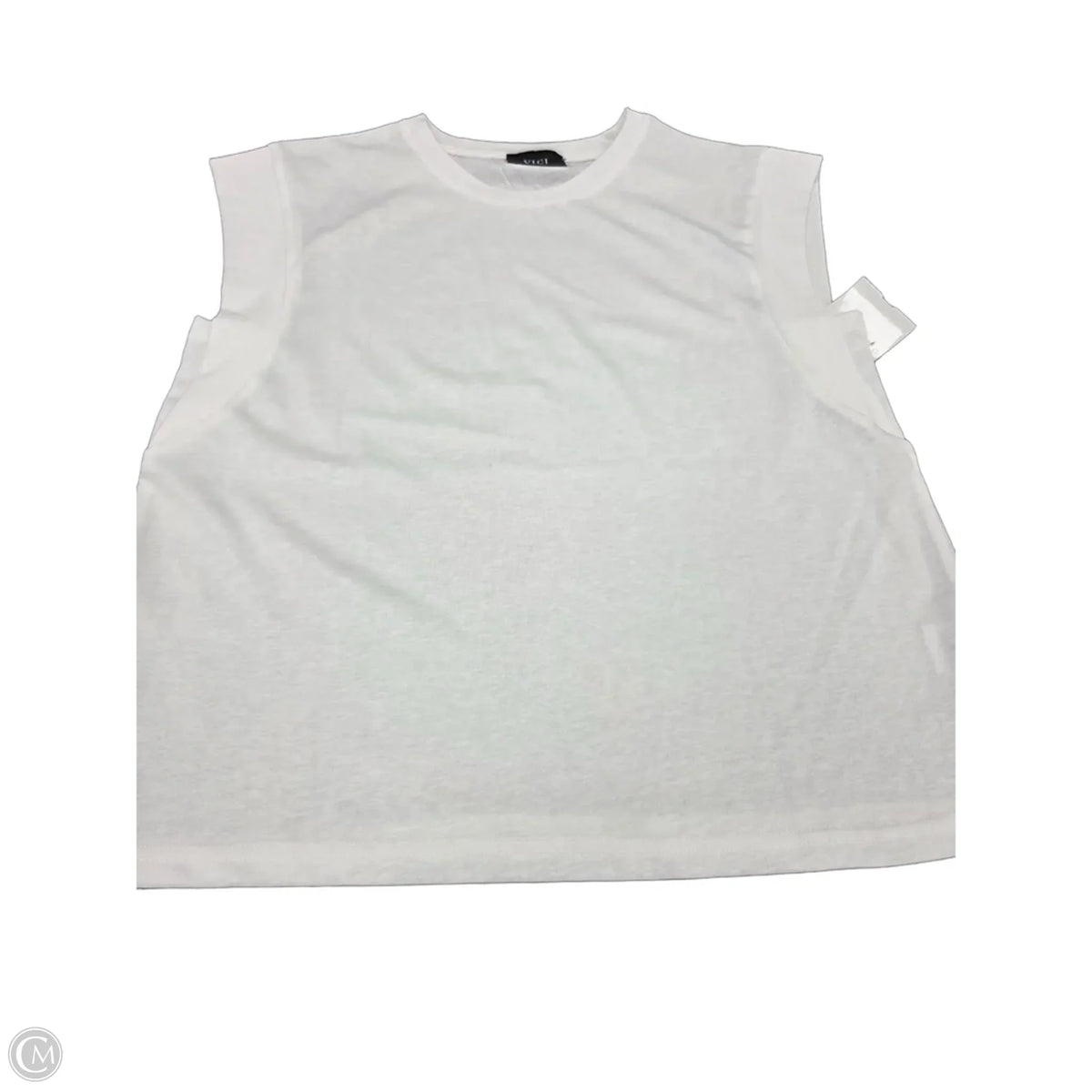 Top Sleeveless By Vici In White, Size: M