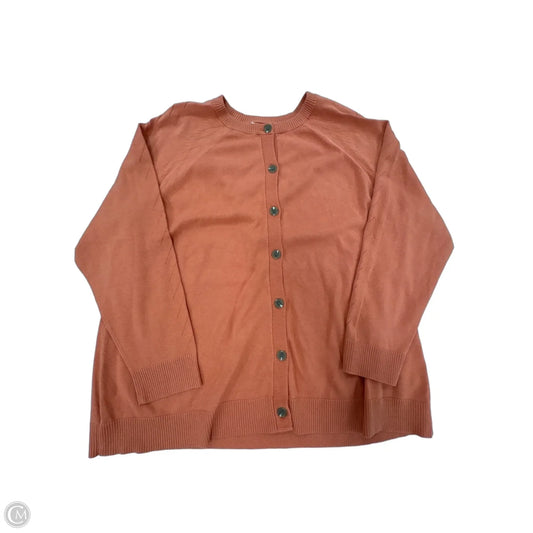 Cardigan By Cj Banks In Pink, Size: 3x