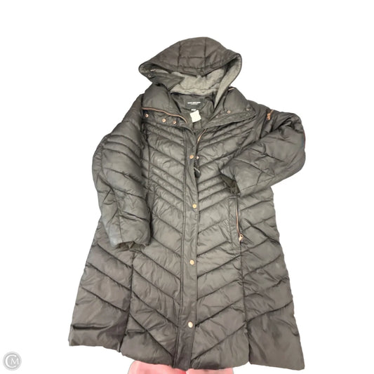 Coat Puffer & Quilted By Marc New York In Black, Size: 1x