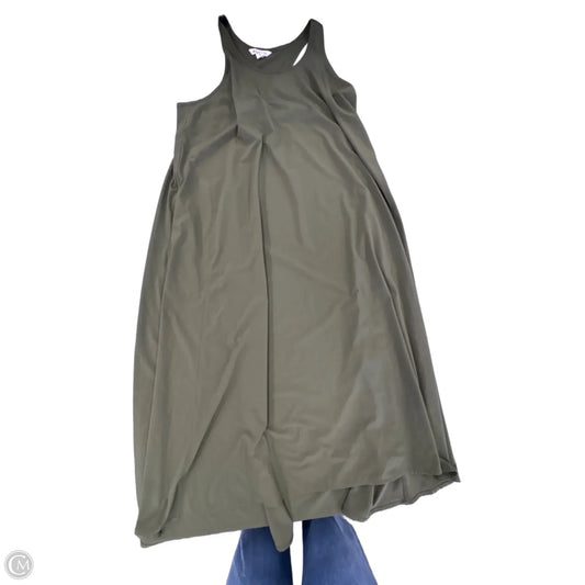 Dress Casual Midi By Athleta In Green, Size: L